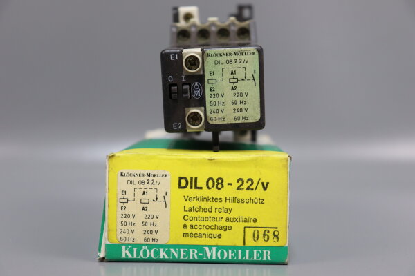 Klöckner Moeller Hilfsschalterbaustein 22 DIL E auxiliary switch 2NO Klöckner Moeller Hilfsschalterbaustein 22 DIL E auxiliary switch 2NO