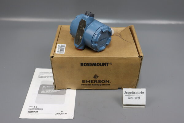 Rosemount 2088 G2S22B3 Druckmessumformer 2088G2S22B3 0-10,3 bar Unused OVP