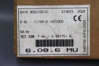 H&amp;B AG Trennverst&auml;rker 230V AC 2,0W TET128-Ex Unused OVP