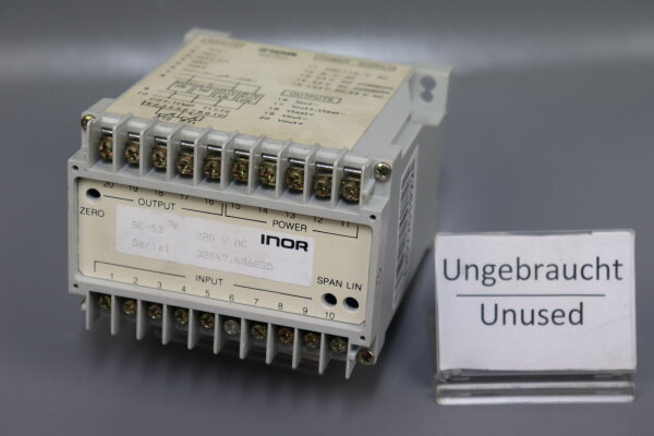 Inor SE50 Transmitter Serial 32847.486835 Unused