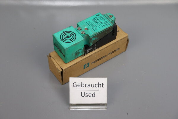 Pepperl+Fuchs NJ20+U+WS3-60 NJ20UWS360 steckbarer N&auml;herungsschalter used