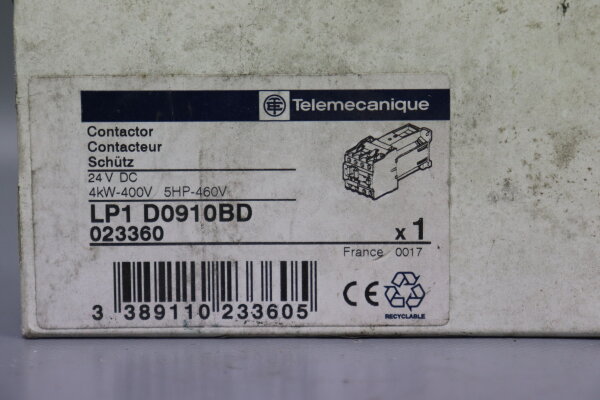 Telemecanique LP1D0910BD PLC for sale online 
