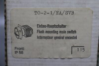 Moeller Klöckner T0-2-1/EA/SVB Einbau-Hauptschalter...