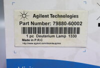 Agilent Deuterium Lamp 1215 Ersatz für...