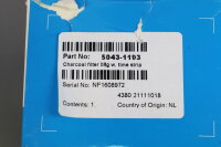 Agilent 5043-1193 Charcoal Filter 58g with time strip...