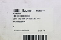 Baumer Manometer 250 Bar MR5 1INV. D G1/2 MR59D30B35...