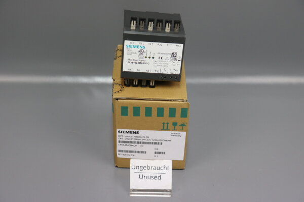Siemens 7XV5450-0BA00/CC VF1909504208 Mini-Starcoupler unused ovp