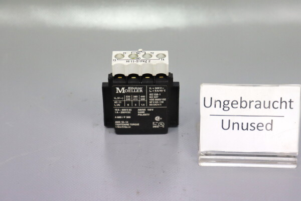 Kl&ouml;ckner Moeller HI11-S-PKZ2 HI11SPKZ2 Hilfsschalter unused