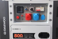 Daewoo Strom-/Dieselgenerator 15PS Hubraum:498ccm DDAE10500DSE-3G Unused Sealed