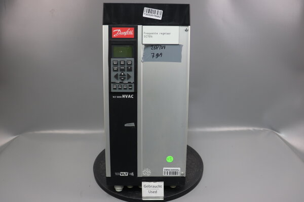 Danfoss Frequenzumrichter VLT6006HT4C54STR3DLF00A00C0 175Z7051 7.2KVA used
