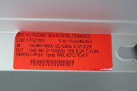 Danfoss Frequenzumrichter VLT6006HT4C54STR3DLF00A00C0 175Z7051 7.2KVA used