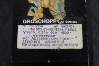 Groschopp DM2 65-60 Motor 60W + E 32 Getriebe i=7 Used