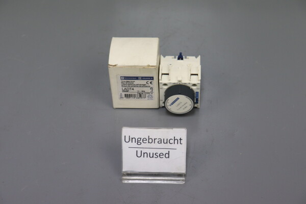 Telemecanique LADT4 038597 Hilfskontaktblock zeitverz&ouml;gert 10-180s unused OVP