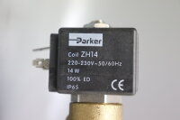 Parker 1350T G1913 Magnetventil mit Spule ZH14 Unused