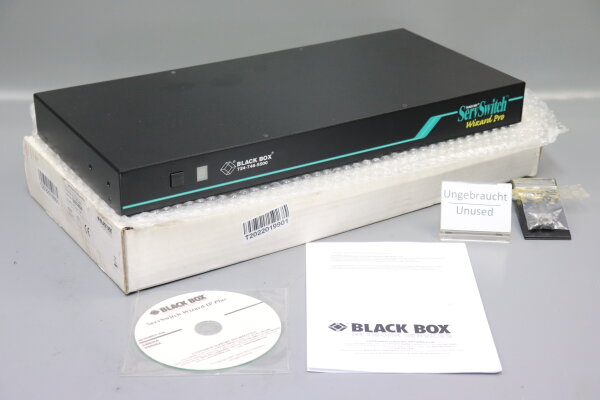 Black Box SW648A ServSwitch Wizard PRO - 8 Port Unused OVP