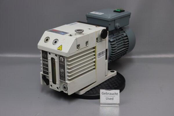 Leybold Trivac D4B Vakuumpumpe mit AMM 71Z BA4 IEC60034 Motor 1410 U/min Defective