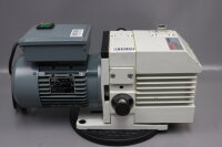 Leybold Trivac D4B Vakuumpumpe mit AMM 71Z BA4 IEC60034 Motor 1410 U/min Defective