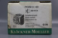 Klöckner Moeller PKZM3-40 Schaltereinsatz 32-40 A...