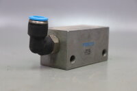 Festo VAD-3/8 19294 FN43 1,5-10 bar Vakuumsaugd&uuml;se VAD3/8 used