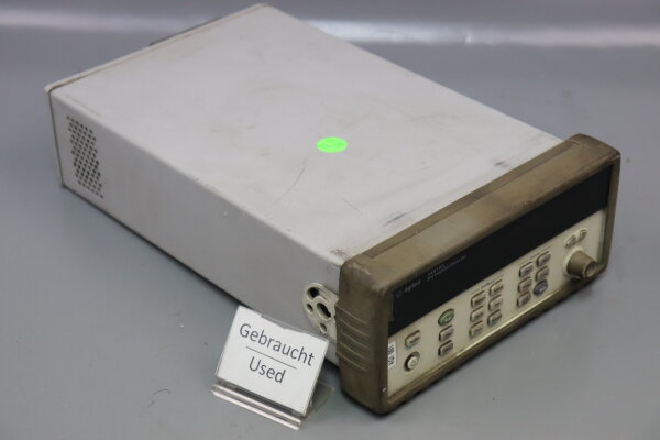 Agilent 34970A Data Acquisition/Switch Unit + 34901A 20 Channel Multiplexer used