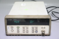 Agilent 34970A Data Acquisition/Switch Unit + 34901A 20 Channel Multiplexer used