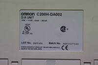 Omron C200H-DA002 D/A Unit C200H DA002 used