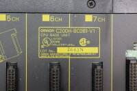 Omron C200H-BC081-V1 Base Unit used