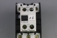 Kl&ouml;ckner Moeller DIL 0 M + 11 DIL M Sch&uuml;tz + Schalter DIL0M + 11DILM 230V used