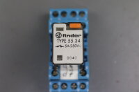 Finder Typ 55.34 Steck-Relais mit Sockel 94.44.1 Used