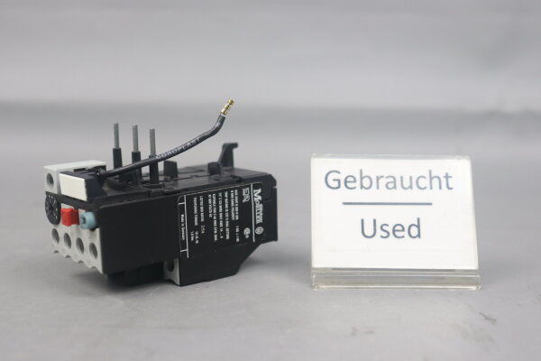 Kl&ouml;ckner Moeller Z00-6 Motorschutzrelais 4...6A Z 00-6 Used