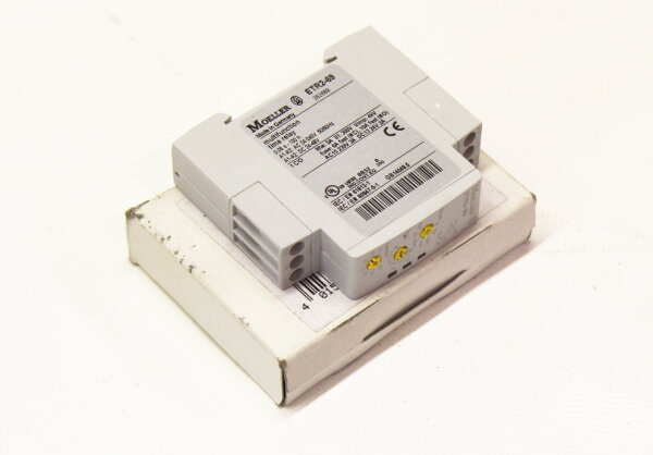 Kl&ouml;ckner Moeller ETR2-69 0,05s-100h Zeitrelais 262689 unused OVP