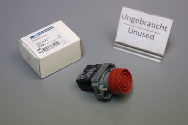 Telemecanique XB2 BP42 Drucktaster rot 061094 XB2BP42 ZB2-BE102 Unused OVP