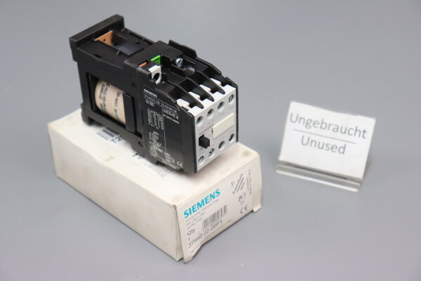 Siemens 3TH4022-0BF4 2S+2&Ouml;/2NO+2NC Hilfssch&uuml;tz DC 110V Unused OVP