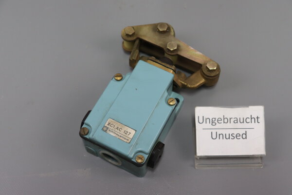 Telemecanique XC1AC127 Grenzschalter XC1 AC127 1NC+1NO 600VAC 10A unused