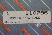 Weidm&uuml;ller RSM8R Relaiskoppler 115 V 110796 RSM 8R...