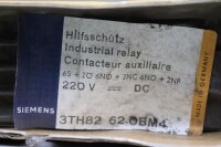 Siemens 3TH8262-0B Hilfssch&uuml;tz 3TH8262-0BM4 220 V unused OVP