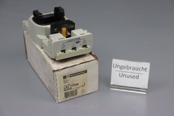 Telemecanique LX0FF008 024539 Sch&uuml;tzspule 220V LX0 FF008 Unused OVP