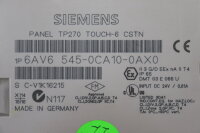 Siemens 6AV6 545-0CA10-0AX0 Panel Touch 6AV6545-0CA10-0AX0 TP270 refurbished