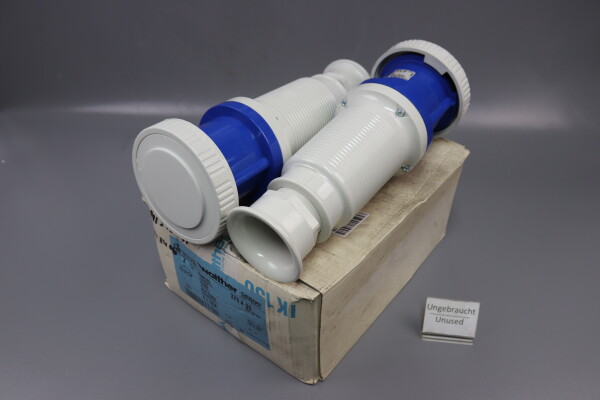 Walther 379409 2 Stk. Wasserdichte Kupplung 125A 230V VS05SP4 BS4343 unused OVP
