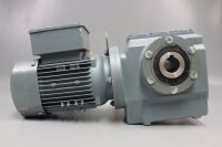 KEB S22C DM71G4 Getriebemotor 0,37 kW 1410/21 rpm S22CDM71G4 + BS2B2 SG1 used