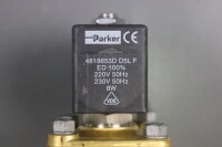 Parker 221G16 T51B Magnetventil mit Spule 4818653D D5L F unused