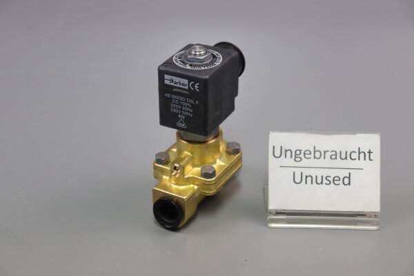 Parker 7322BIN00 G0419B Magnetventil mit Spule 4818653D D5L F unused