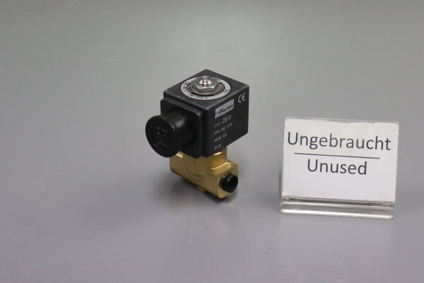 Parker VE146V Magnetventil mit Spule ZB12 unused
