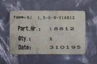 Pepperl+Fuchs NJ1,5-8N-Y18812 N&auml;herungsschalter Y18812 unused