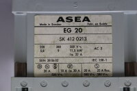 ASEA EG20 SK 412 0213 Contactor 220V 50Hz unused OVP