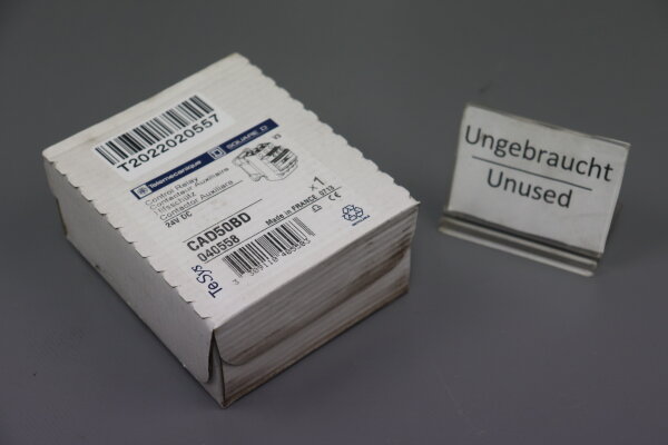 Telemecanique CAD50BD 040558 Hilfssch&uuml;tz 24V DC Sealed