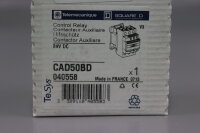 Telemecanique CAD50BD 040558 Hilfsschütz 24V DC Sealed