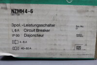 Kl&ouml;ckner Moeller NZMH4-6 057703 3pol.-Leistungsschalter Unused OVP