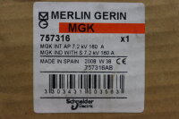 Merlin Gerin 757316 MGK Sicherung 7,2 kV 160 A unused OVP
