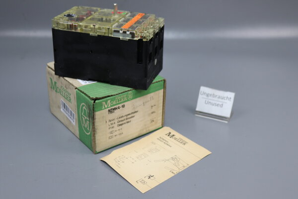 Moeller Kl&ouml;ckner NZMH4-10 079059 3pol.-Leistungsschalter Unused OVP